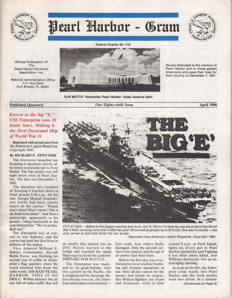 1986 Issue #86